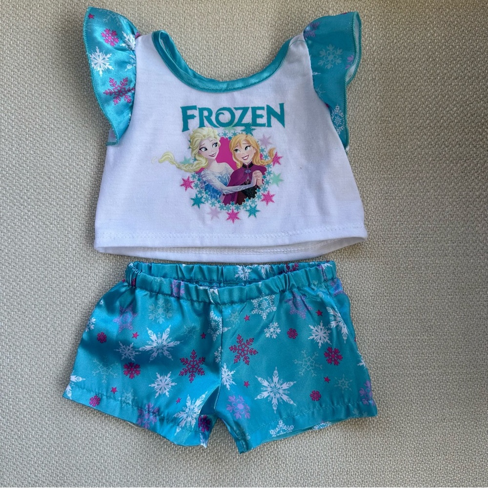 Build a Bear Frozen Pajamas Disneyland